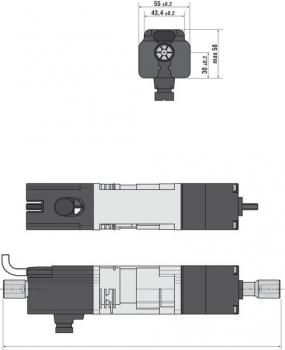 J4 RTS Funkmotor für Lamellenstoren (10Nm)