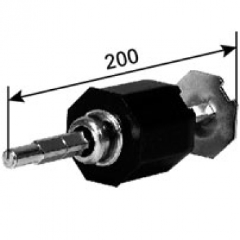 Wellenzapfen verstellbar für 8-Kant Welle 60 mm