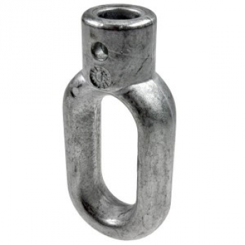 Zinköse oval 12mm zu Sonnenstorengetriebe