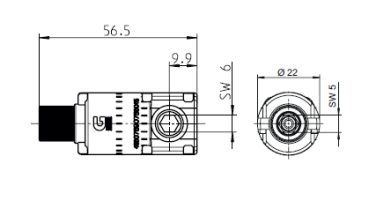 Kegelradgetriebe für Jalousien mit 25 mm Oberkasten