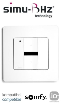 Funkwandschalter SIMU BHz (io), 1-Kanal Funkwandsender
