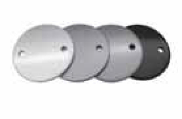 Distanzscheibe 4mm, grau ALU RAL 9006