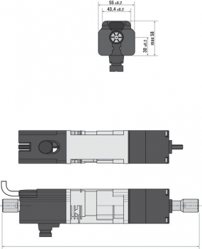 Preview: J4 RTS Funkmotor für Lamellenstoren (6Nm)