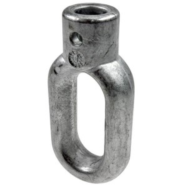 Zinköse oval 10mm zu Sonnenstorengetriebe